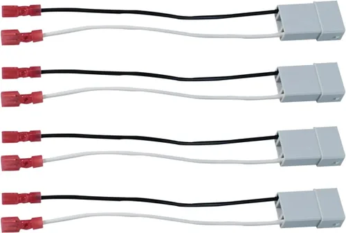 Paquete de 4 arneses de altavoz de repuesto para modelos Honda Accord Civic CRV Acura CL TL RL Integra - Adaptador de arnés de cableado de altavoz