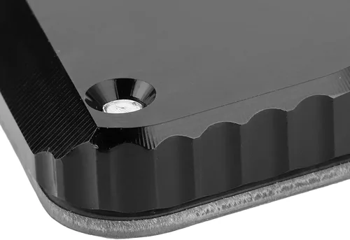 Miniatura 9 de Qiilu Soporte lateral para ampliar el soporte, soporte de extensión de pie para FJR1300 FJR1300A/AS