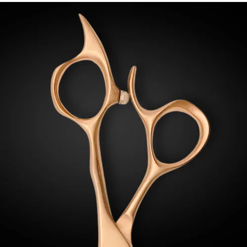 Miniatura 5 de Saki Gold - Juego profesional de tijeras para el cabello, juego de 6 pulgadas, incluye tijeras doradas para el cabello, tijeras para adelgazar