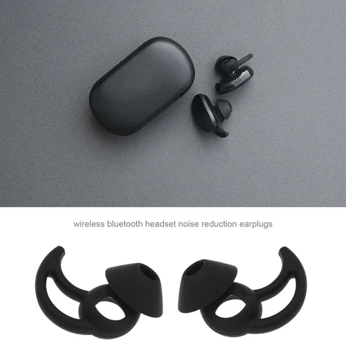 Miniatura 2 de Create idea 3 pares de fundas de silicona para los oídos, cintas elásticas para las orejas con alas compatibles con Bo-se QuietComfort y auriculares