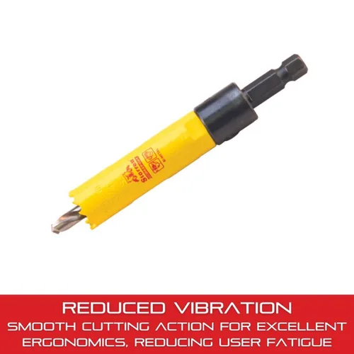 Miniatura 5 de Starrett HSS BI-Metal, Sierra perforadora de corte profundo con eje, 3/4 pulg - 19 mm diámetro