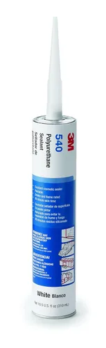 3M Sellador de poliuretano 540, cartucho neto de 10.5 onzas líquidas, gris (paquete de 12)