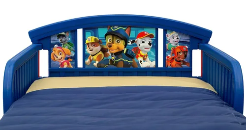 Miniatura 7 de Delta Children Cama para niños pequeños de plástico, Nick Jr. PAW Patrol y Cama para niños pequeños de plástico, Disney/Pixar Cars