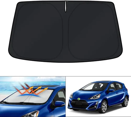 Miniatura 161 de KUST - Parasol plegable para parabrisas para Ford Ranger, accesorios 2019-2025 2026, parasol personalizado para ventana, protector solar plegable