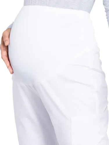 Miniatura 3 de Cherokee Pantalones de maternidad para mujer, ropa de trabajo profesional suave elástico WW220