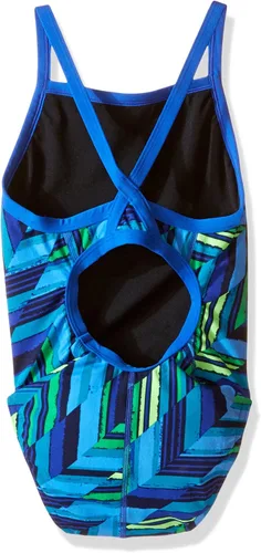 Miniatura 2 de Speedo Endurance+ Traje de baño con Flyback angular, para niña