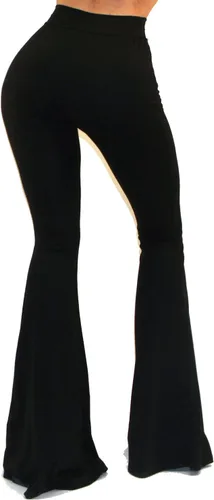 Miniatura 4 de Vivicastle - Pantalones acampanados de EE.UU. para mujer, de estilo bohemio, cómodos y elásticos