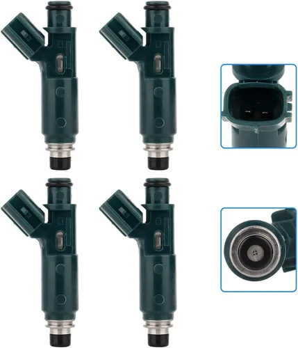 Miniatura 2 de Juego de inyectores de combustible de gasolina de 4 agujeros 4 piezas 842-12233 para Chevrolet Prizm 1.8L 1998 1999 1998 1999 para Toyota Corolla