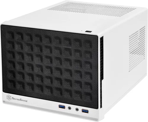 Miniatura 9 de SilverStone Technology Ultra Compact Mini-ITX - Carcasa para computadora con panel frontal de malla, color negro (SST-SG13B-USA)