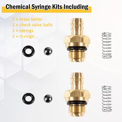 Miniatura 5 de Kit de inyector de jabón químico para lavadora a presión para Briggs and Stratton, Homelite, Ryobi y Husky reemplaza a 190593GS 190635GS y 203640GS