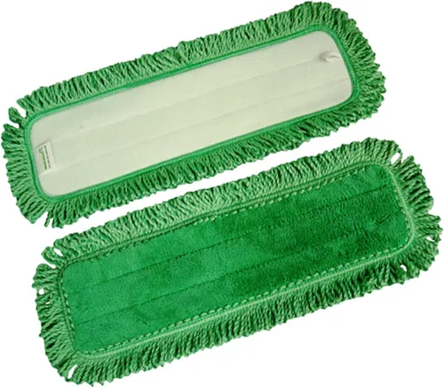 Miniatura 4 de Real Clean Trapeador profesional de microfibra comercial de 18 pulgadas con tres almohadillas de microfibra prémium de 18 pulgadas y 2 toallas