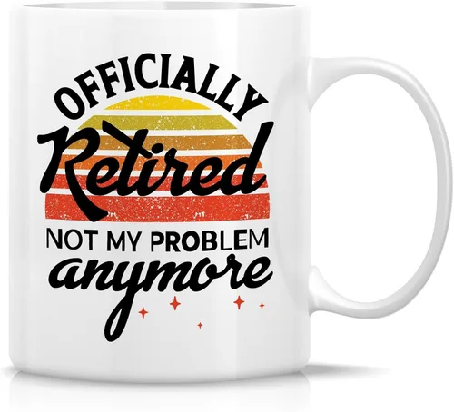 Miniatura 20 de Retreez Taza divertida – Horario de jubilación Do Whatever the Fxxx - Taza de café de cerámica de 11 onzas, divertida, sarcasmo, sarcástico