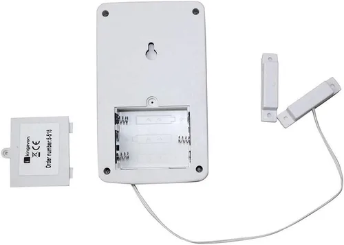 Miniatura 6 de Alarma inalámbrica de seguridad antirrobo para el hogar, cobertizo de garaje con teclado, apto para ventana de puerta, alimentado por 3 pilas AA
