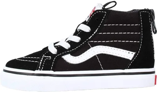 Miniatura 2 de Vans SK8-HI - Cremallera para niño (color negro y blanco), Multi, 8.5 bebé mayor