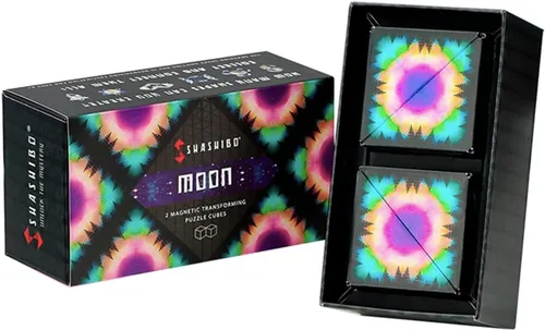 Miniatura 45 de SHASHIBO Anti Stress Cube - Award-Winning and Patented Infinity Cube with 36 Rare Earth Magnets - Extraordinary 3D Infinity Cube - Transforms into