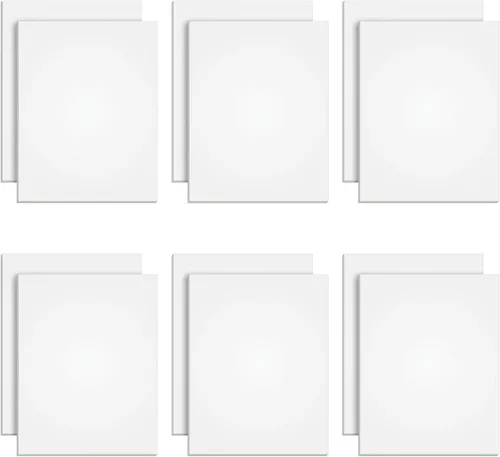 TOPS The Legal Pad Plus Bloc de escritura, pegamento superior, 8-1/2 x 11 pulgadas, blanco, 50 hojas, paquete de 12 (71520), blanco
