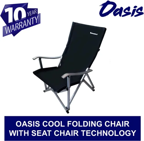 Miniatura 2 de Silla plegable Oasis Cool con tecnología de silla de asiento, capacidad de peso de 250 libras