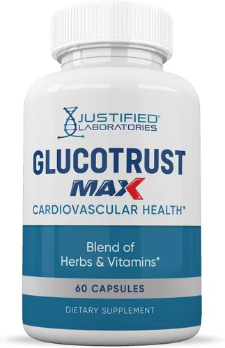 Miniatura 3 de Justified Laboratories Glucotrust Max 1295MG Formula Suplemento Píldoras 120 Cápsulas (paquete de 2)