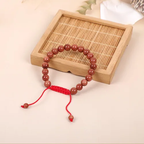 Miniatura 85 de AD Beads Pulseras de piedras preciosas unisex de 0.315 pulgadas (0.315 in), macramé curativo ajustable de 7 a 9 pulgadas Usa esta pulsera