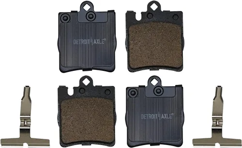 Miniatura 3 de Detroit Axle - Pastillas de freno traseras para Mercedes-Benz C230 C240 C280 C320 C350 CLK320 CLK350 CLK430 E300 E320 E420 E430 SLK350, pastillas