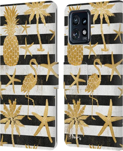 Miniatura 7 de Head Case Designs Officially Licensed Paul Brent Agate Mermaid Coastal Leather Book Wallet Case Cover Compatible with Motorola Moto Edge 40 Pro