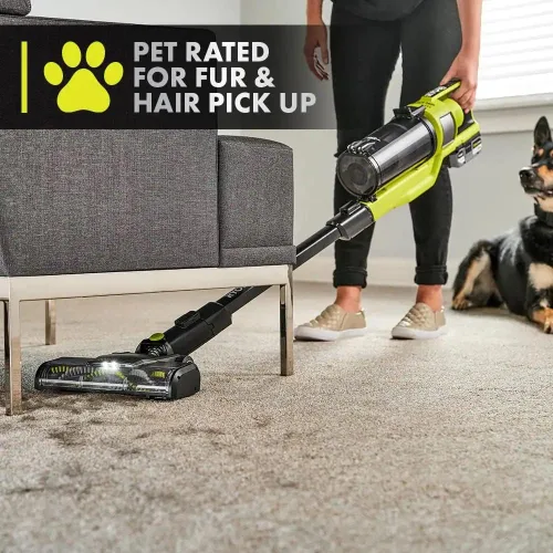 Miniatura 8 de Kit de aspiradora inalámbrica de palo para mascotas Pacroban ONE+ HP de 18 V sin escobillas con batería de alto rendimiento de 4.0 Ah y cargador