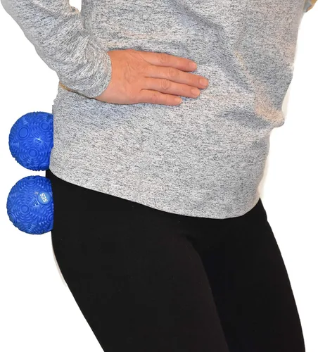 Miniatura 3 de Bolas de terapia de masaje con textura de tejido profundo de alta densidad: para liberación miofascial, nudos musculares, alivio del dolor