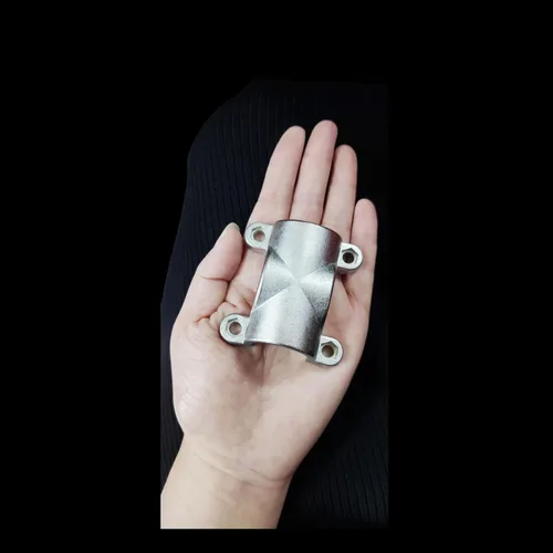 Miniatura 5 de Grado marino 316 acero inoxidable montaje en tubo pasamanos Abrazadera de tubo cruzado para tubo de 1 pulgada (1 juego)
