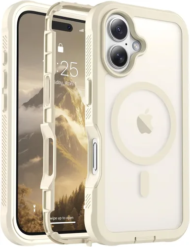 Miniatura 95 de jaroco - Funda magnética compatible con MagSafe para iPhone 11 de 6.1 pulgadas; protección de grado militar contra caídas, de doble capa