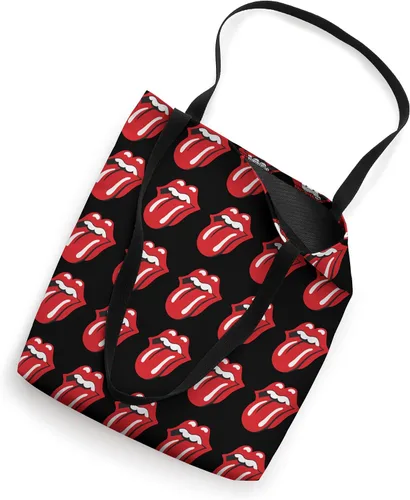 Miniatura 2 de Bolsa oficial Rolling Stones Classic Repeat Lengue negra, Negro
