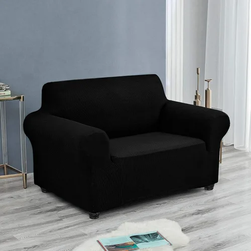 Miniatura 5 de Joccun Funda Elástica para Silla Sofá, Funda de Sofá de 1 Pieza Tela Jacquard de Spandex con Parte Inferior Elástica, Protector de Muebles Lavable