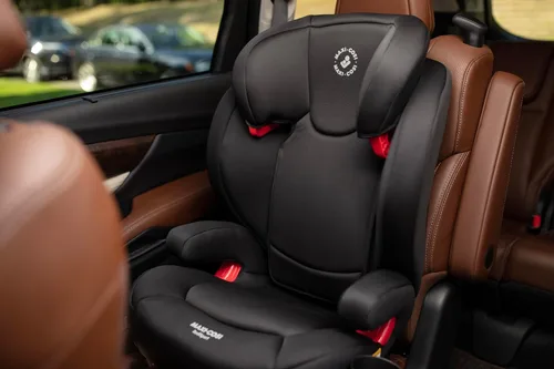 Miniatura 10 de Maxi-COSI RodiSport - Asiento elevador de automóvil para niños, respaldo alto, elevador sin respaldo, reposacabezas de 7 posiciones, sistema Easy