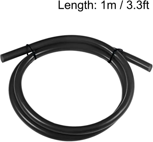 Miniatura 3 de uxcell Tubo de silicona, 5/16 pulgadas (0.315 in) de diámetro interior x 3/8 pulgadas de diámetro exterior de 3.3 pies (3.3 ft), manguera de aire