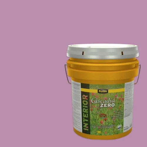 Miniatura 5 de Rodda Paint CASCADIA ZERO - Pintura plana e imprimación para interiores en uno, cuarto de galón, rosa Mullen