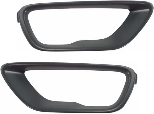 Miniatura 7 de Para Jeep Grand Cherokee 2014-2021 - Moldura de luz antiniebla para el lado del conductor Delantero Modelos Laredo/Overland/Limited/Trailhawk