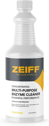 Miniatura 22 de Zeiff Limpiador enzimático probiótico multiusos de grado profesional, potente fórmula de limpieza y eliminación de olores para superficies