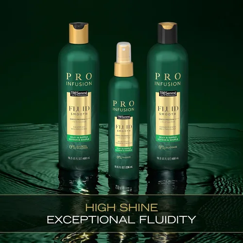 Miniatura 6 de TRESemme Pro Infusion Volume Tonic Spray para engrosar el cabello, 8 onzas, con coco natural, aerosol texturizante a base de plantas, productos