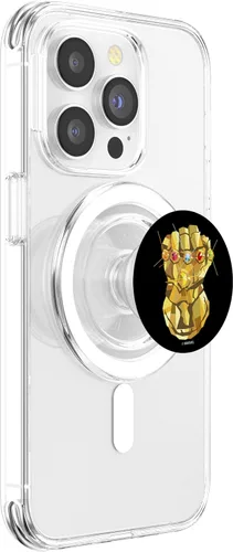 Miniatura 3 de Marvel Infinity War Low Poly Gauntlet PopSockets MagSafe PopGrip para iPhone