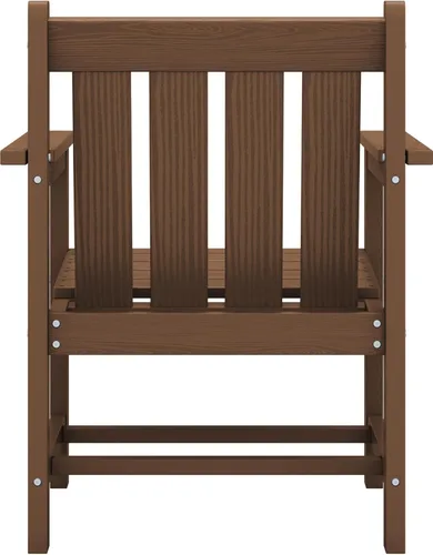 Miniatura 12 de SERWALL juego de muebles de patio bistró de 3 piezas, juego de sillas Adirondack para todo clima con mesa auxiliar, juego de muebles de patio