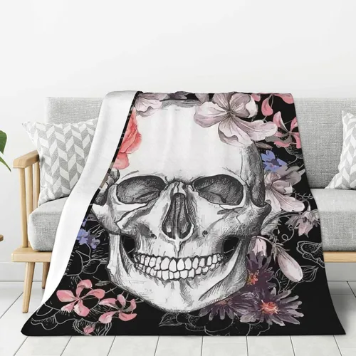 Miniatura 18 de Bonita manta de bulldog francés para niños y adultos, suave y ligera manta de bulldog francés de 50 x 60 pulgadas para sofá, cama, decoración