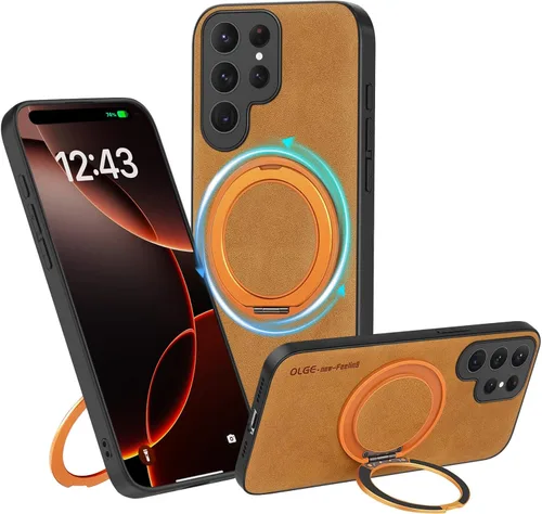 Miniatura 27 de Funda de silicona con soporte para iPhone 17 Pro [compatible con MagSafe] [Protección completa de la cámara] (6.3 pulgadas 2025), fundas de teléfono