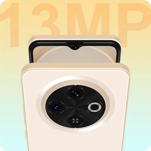 Miniatura 8 de A3 4G teléfonos Android desbloqueados 6.6” pantalla HD+ Android 12 teléfono inteligente Octa-Core 6(3+3)+16GB/256 TF Dual SIM teléfono celular Dorado