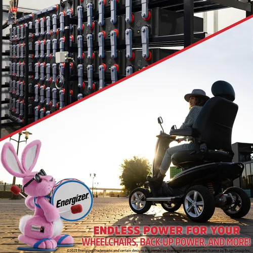 Miniatura 5 de Energizer EN35-12, Batería recargable de plomo ácido sellada AGM de 12 voltios 35 amp/hr de larga duración, ideal para usar en sillas de ruedas