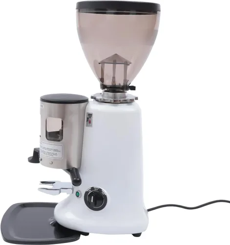 Miniatura 9 de Molinillo de café expreso comercial de 42.33 oz, molino de rebabas eléctrico semiautomático, máquina de café, herramienta de molienda de granos