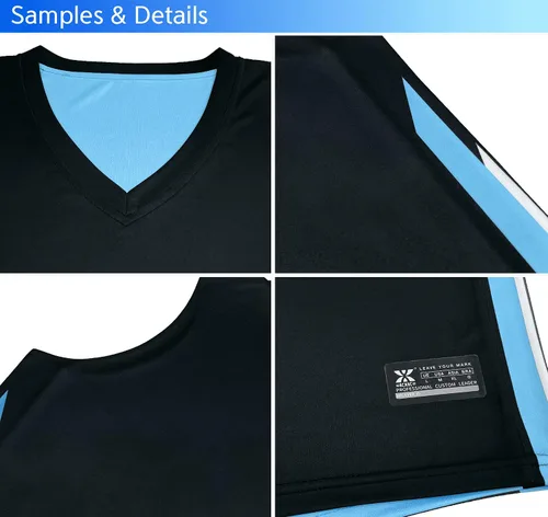 Miniatura 34 de KXK Camiseta de baloncesto reversible en blanco para hombre, uniforme de equipo, atlético, hip hop, camisetas de baloncesto S-4XL