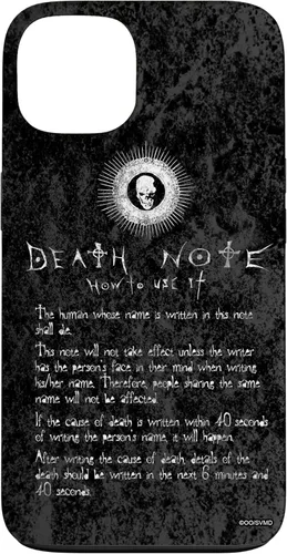 Miniatura 7 de Funda para iPhone 12/12 Pro Death Note Cómo usarlo