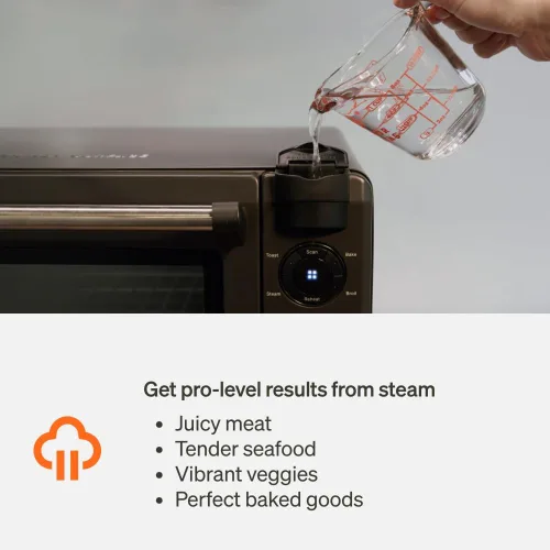 Miniatura 4 de Tovala Smart Oven Pro, horno de convección de sobremesa 6 en 1 - Vapor, tostar, freír al aire, hornear, asar y recalentar - horno de vapor