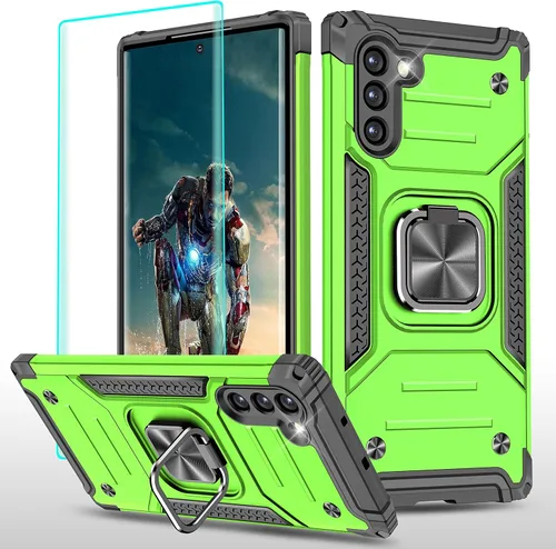 Miniatura 34 de YmhxcY Funda para Galaxy Note 8, funda para Galaxy Note 8 con protector de pantalla curvado 3D, fundas de grado armadura con soporte giratorio