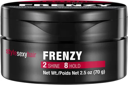 SexyHair Style Frenzy - Pasta texturizante mate, 2.5 onzas, plenitud, textura y definición, ayuda a crear volumen | Semi-mate
