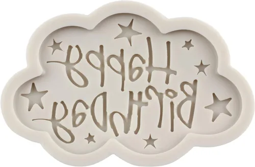 Miniatura 6 de Moldes de silicona para cumpleaños con letras del alfabeto para fondant, moldes de chocolate para fiesta de cumpleaños, decoración de pasteles